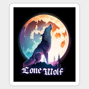 Lone Wolf Sticker